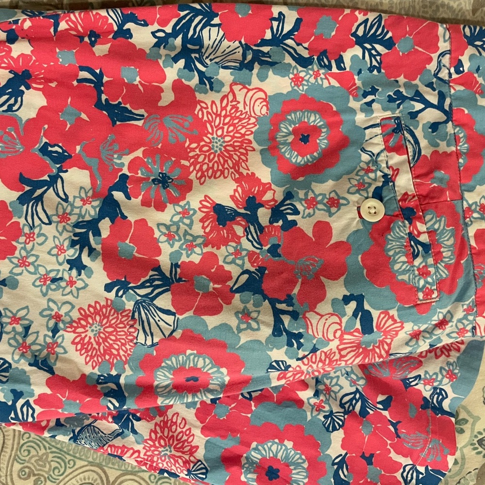 EUC Lilly Pulitzer Palm Beach Fit Crop Pants Size 10